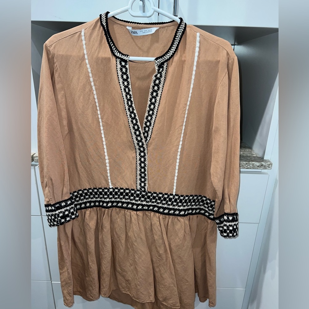 Zara mini dress/cover up